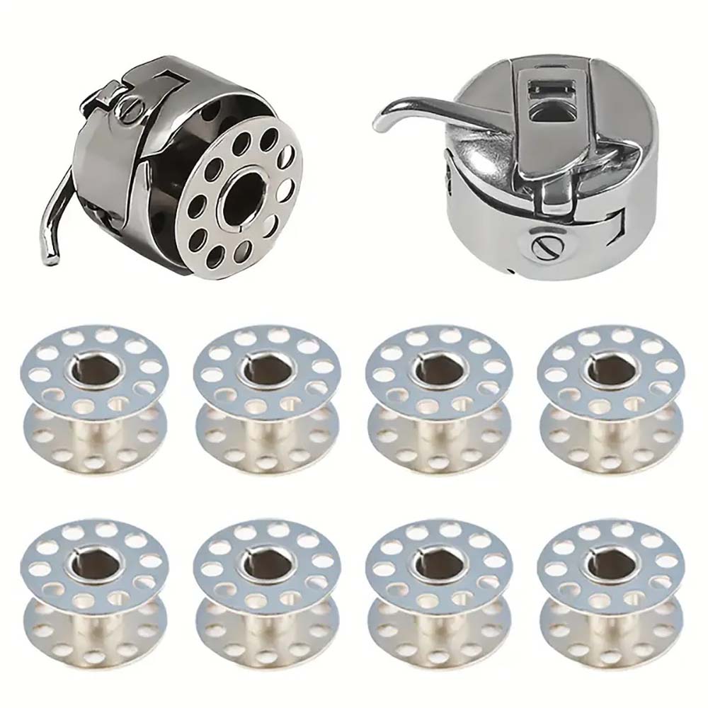Bobbin Case and Metal Bobbins  – Textile Sewing Kit Bewertung und Preis