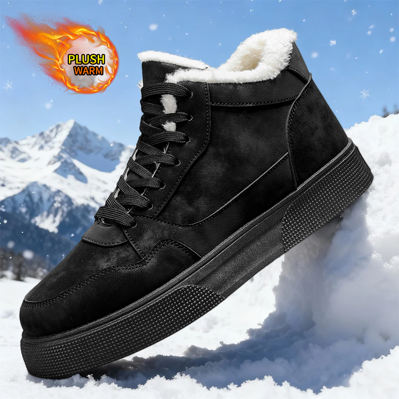 Autumn & Winter Men's Snow Boo – Sewing Fleece Bewertung und Preis