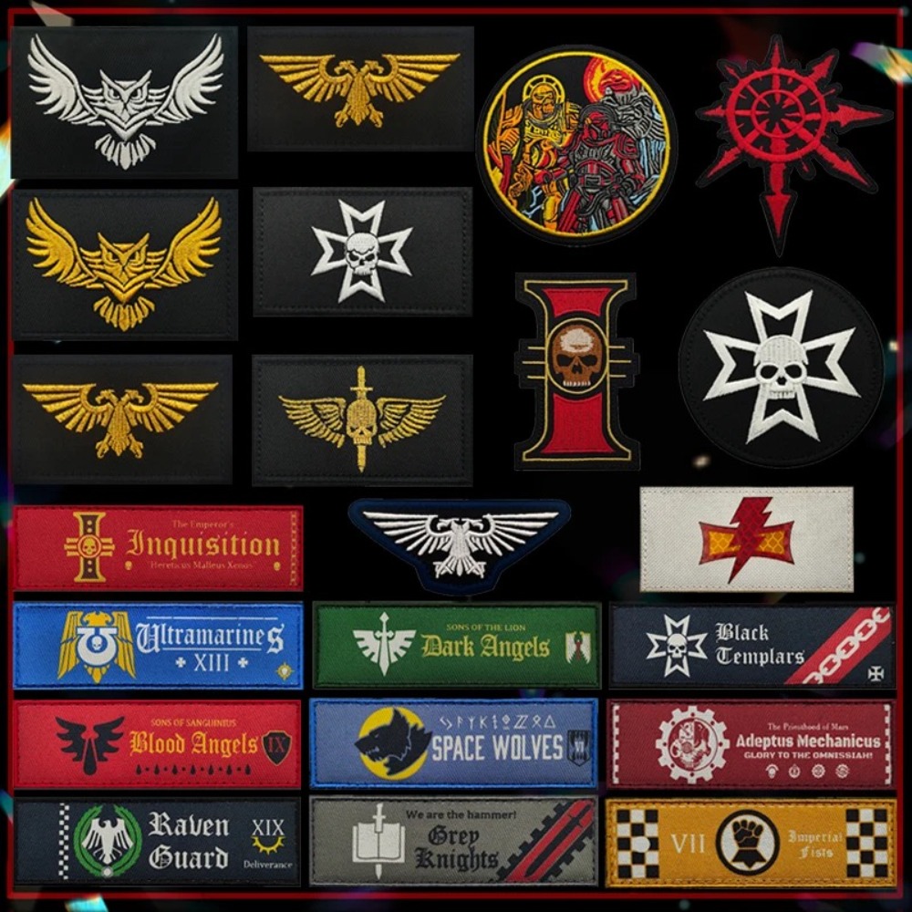 Warhammer 40K Badge Velcro Bac – Velcro Sew On Bewertung und Preis
