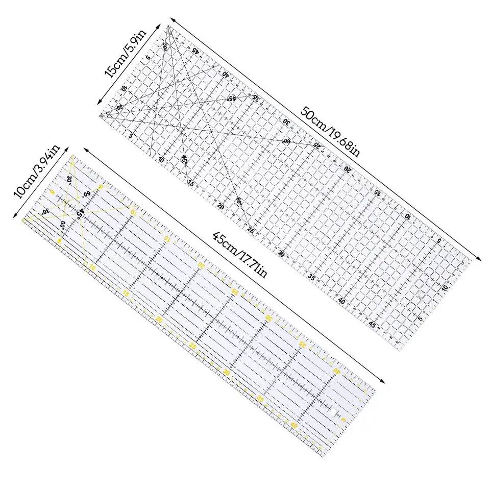 Fenrry Multisize Acrylic Patch – Sewing Gauge Ruler Bewertung und Preis